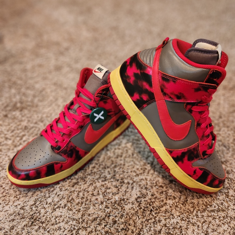 Size 13 - Nike Dunk High 1985 Acid Wash